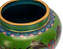 Three Chinese Cloisonne Covered Jars. Item/Description: Collection of three lidded vessels in Image - 6