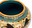 Three Chinese Cloisonne Covered Jars. Item/Description: Collection of three lidded vessels in Image - 11