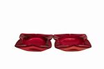 Pair of MCM Sasaki Japanese Art Glass Ashtrays. Item/Description: Pair of Sasaki mid-century Image - 2