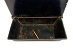 Antique Cast Iron Wall Match Safes. Item/Description: Collection of five Civil War-era cast iron Image - 10