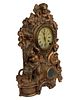 1856 Nicholas Muller Bacchanalian Putti Clock. Item/Description: Antique American mantel clock Image - 1