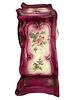 Antique Ansonia Royal Bonn Porcelain Mantel Clock. Item/Description: Late19th-century Image - 2