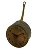 Vintage French Novelty Saucepan Kitchen Wall Clock. Item/Description: Novelty kitchen wall clock Image - 6