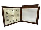1930s Bulova Model ST-1 Art Deco Wall Clock. Item/Description: 1930s Bulova Model ST-1 Image - 7
