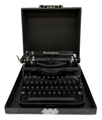 1930s Remington Model 1 Portable Manual Typewriter. Item/Description: Early 1930s Remington 