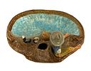 1948 Paul Webb "Mountain Boys" Porcelain Ashtray. Item/Description: 1948 figural art pottery Image - 4