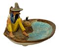 1948 Paul Webb "Mountain Boys" Porcelain Ashtray. Item/Description: 1948 figural art pottery Image - 5