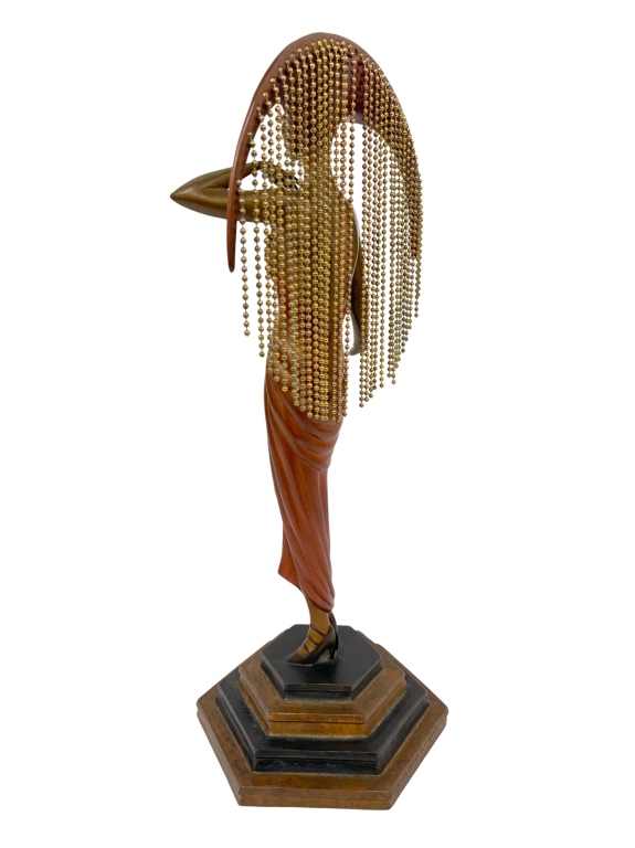 Erte - Le Soleil Art Deco Bronze Sculpture