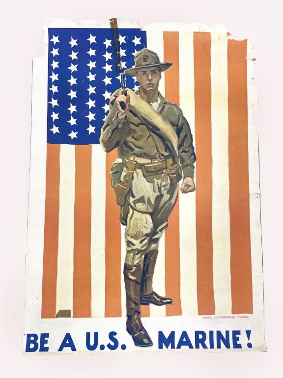 James Montgomery Flagg - WWI Recruiting Poster