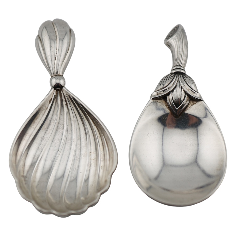 Gianmaria Buccellati Sterling Tea Caddy Spoon Lot