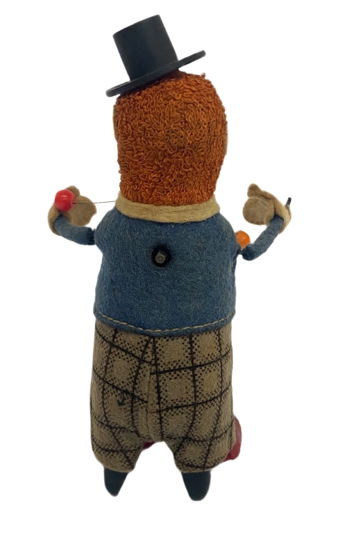 German Wind-Up Schuco Clown Juggler Toy with Key