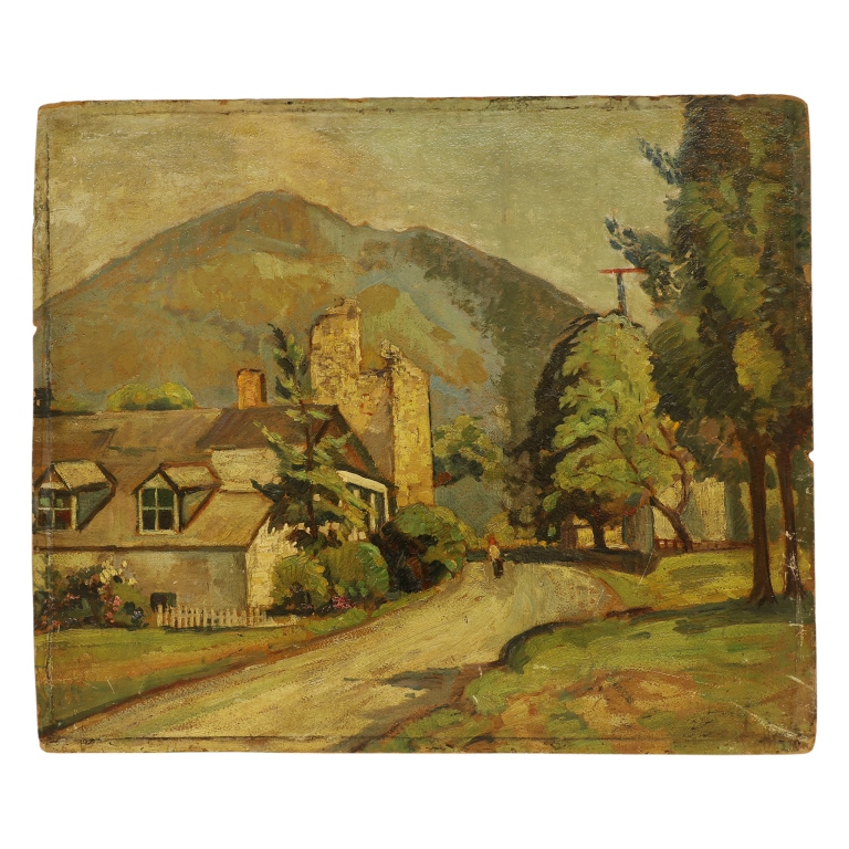 Edgar Nye - Mountain Road Landscape O/B