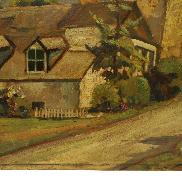Edgar Nye - Mountain Road Landscape O/B