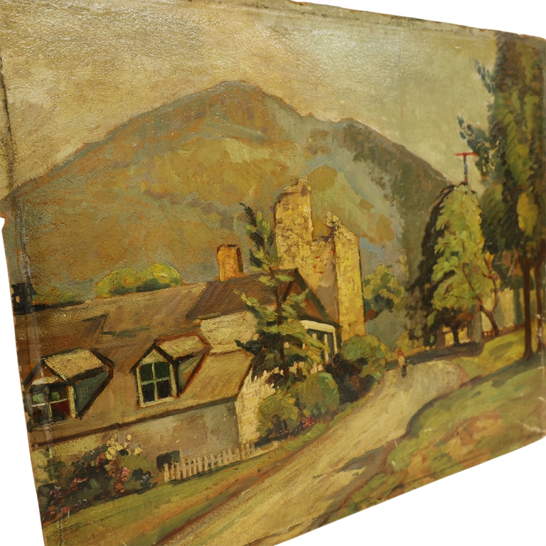 Edgar Nye - Mountain Road Landscape O/B