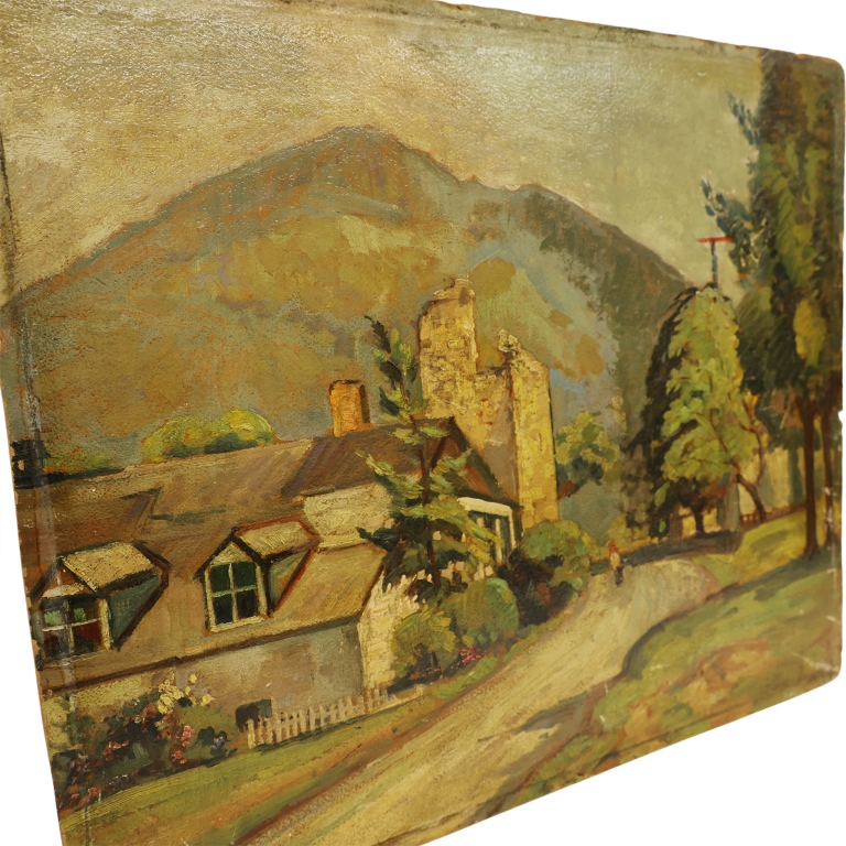 Edgar Nye - Mountain Road Landscape O/B
