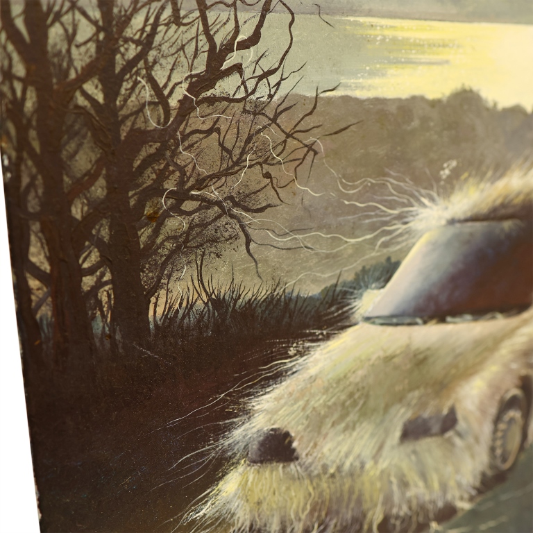 Russian Surrealist Viktor Shapovalov - The Car