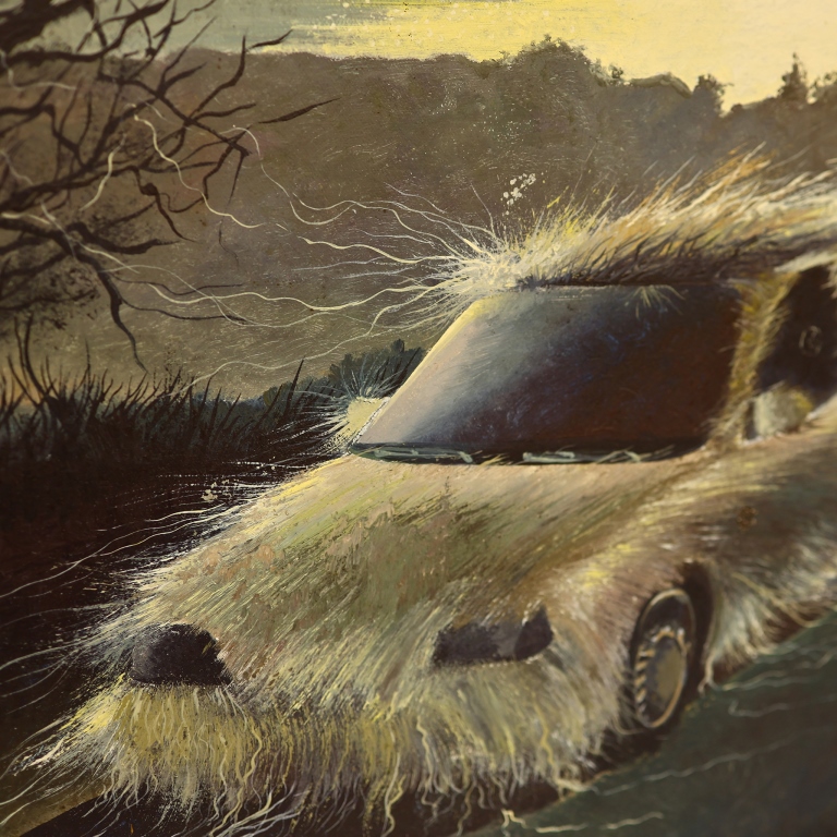 Russian Surrealist Viktor Shapovalov - The Car