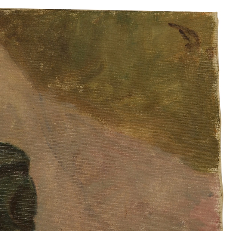 Portrait Painting of a Man in a Turban