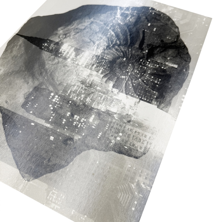Barbara Morgan, NYC - Fossil Photomontage