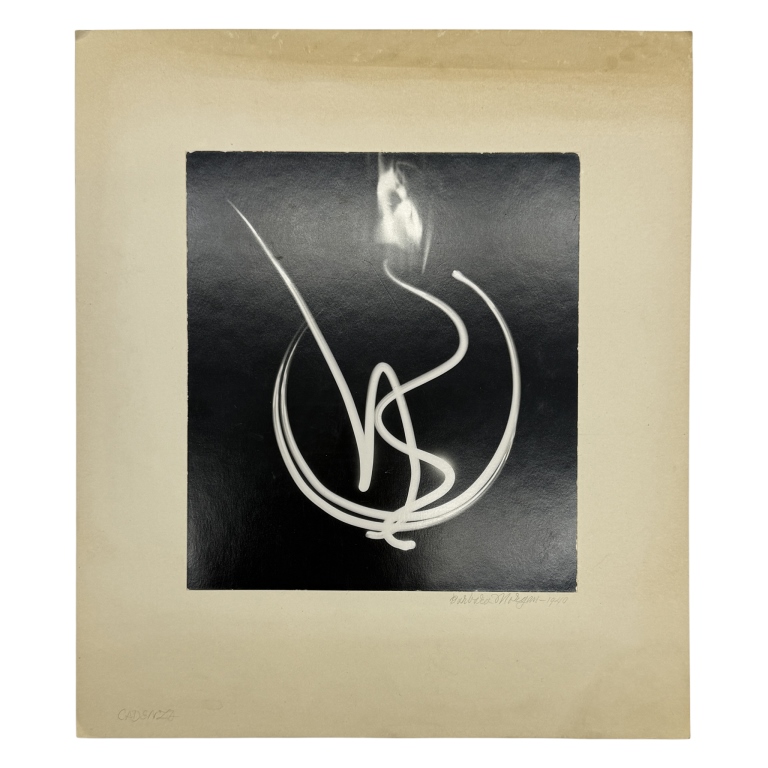 Barbara Morgan - Light Drawing Photograph
