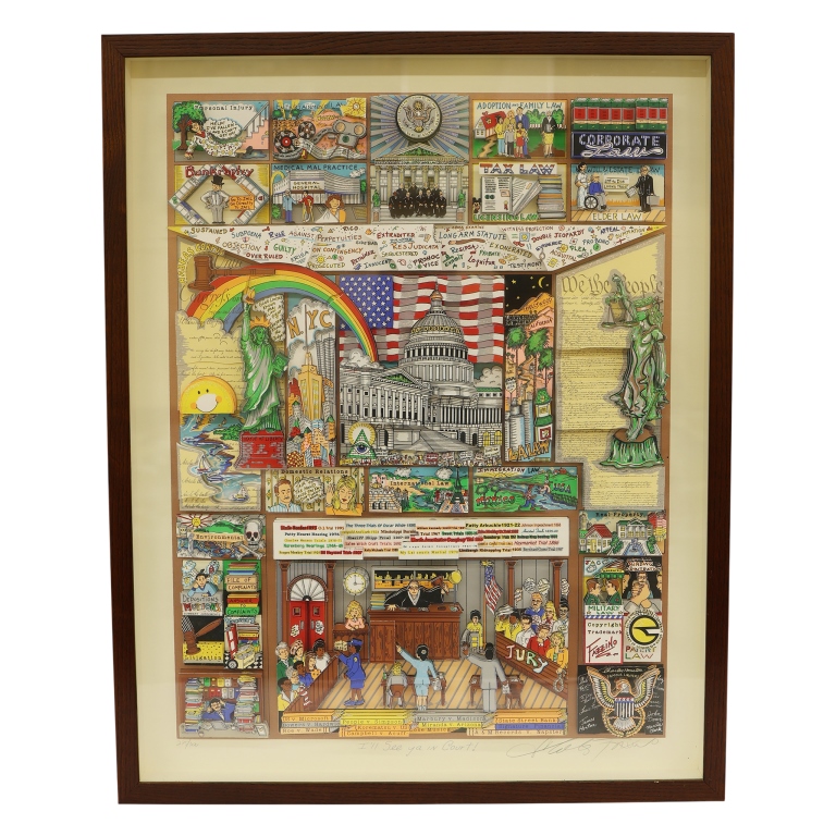 Charles Fazzino - NYC 3-D Pop Art Serigraph