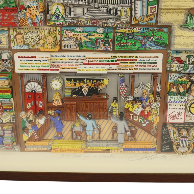 Charles Fazzino - NYC 3-D Pop Art Serigraph