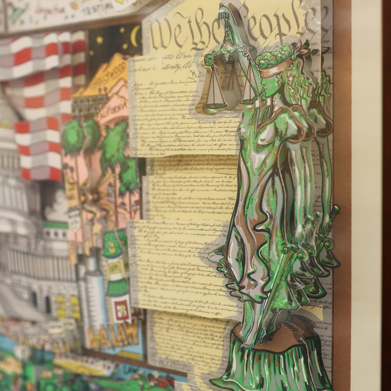 Charles Fazzino - NYC 3-D Pop Art Serigraph