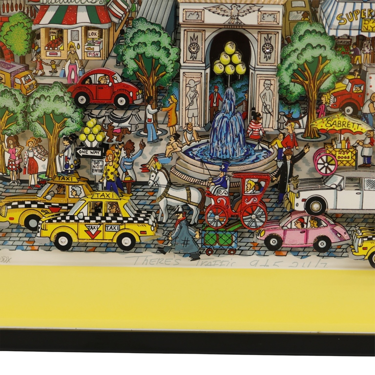 Charles Fazzino - NYC 3-D Pop Art DX Serigraph