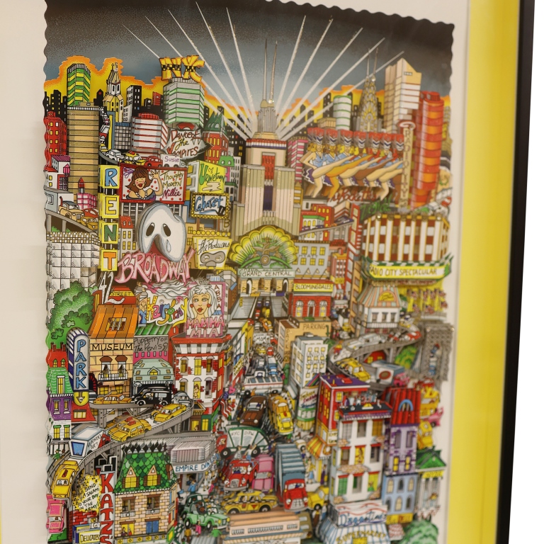 Charles Fazzino - NYC 3-D Pop Art DX Serigraph