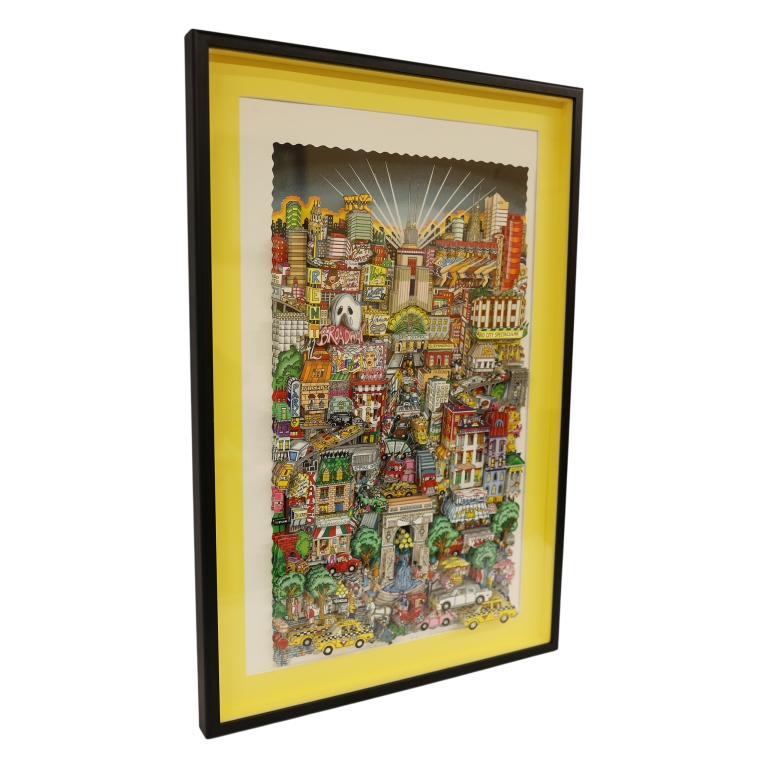 Charles Fazzino - NYC 3-D Pop Art DX Serigraph