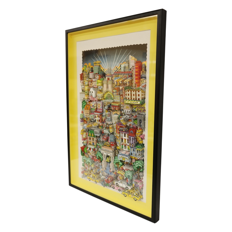 Charles Fazzino - NYC 3-D Pop Art DX Serigraph