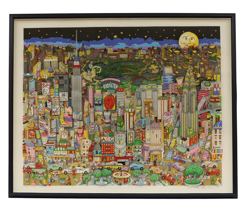 Charles Fazzino - NYC 3-D Pop Art Serigraph