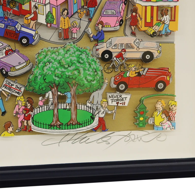 Charles Fazzino - NYC 3-D Pop Art Serigraph