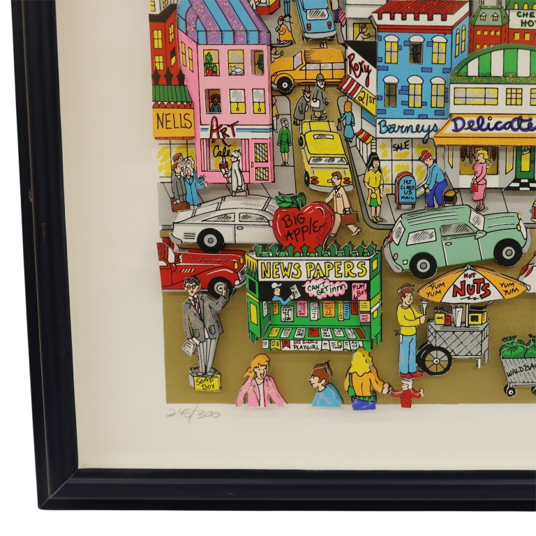 Charles Fazzino - NYC 3-D Pop Art Serigraph
