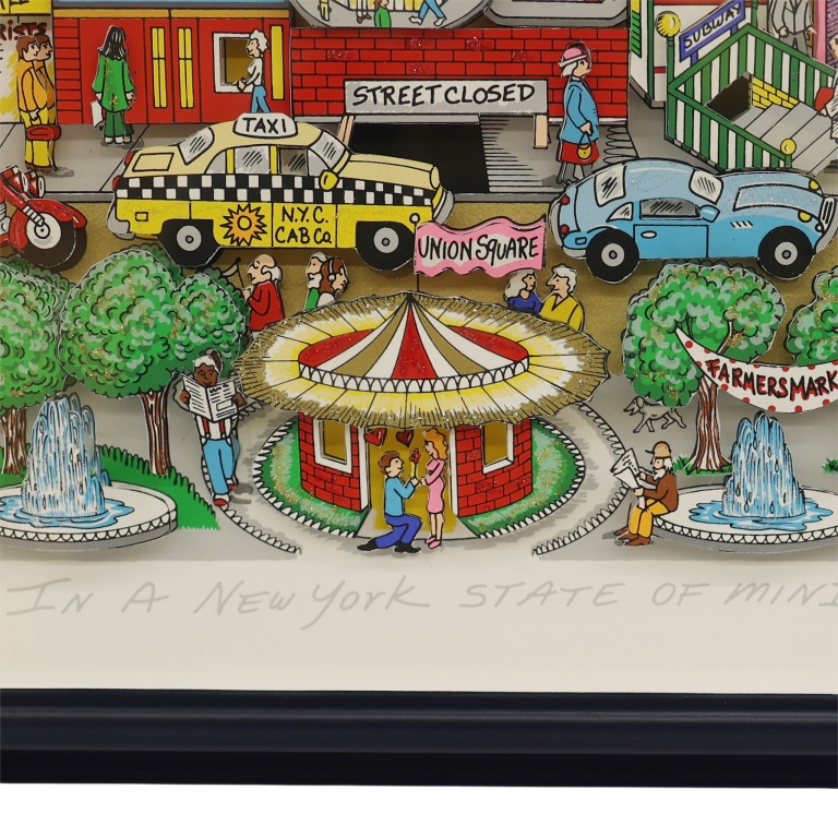 Charles Fazzino - NYC 3-D Pop Art Serigraph