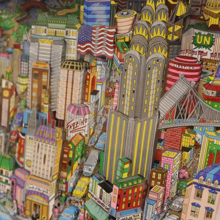 Charles Fazzino - NYC 3-D Pop Art Serigraph