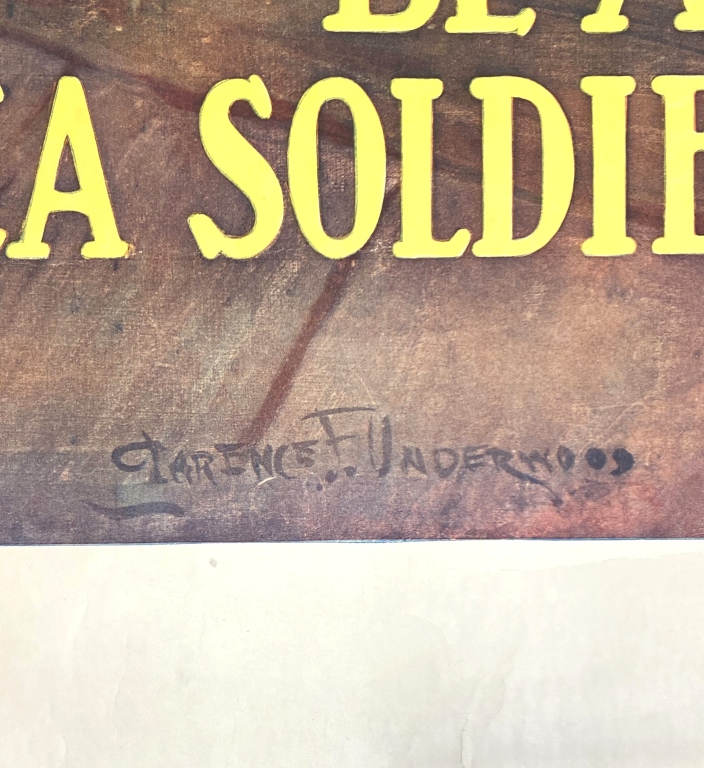 WWI - Be a Sea Soldier - Marine Recruitment Poster