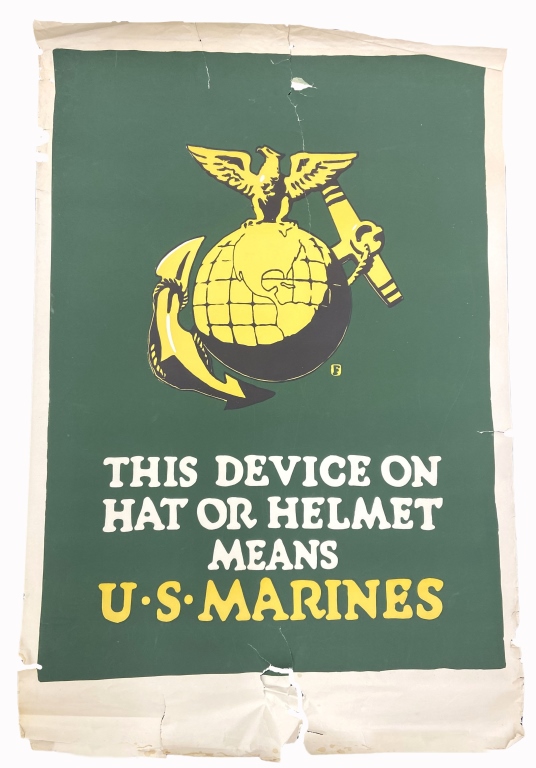 Charles Buckles Falls - WWI USMC Poster