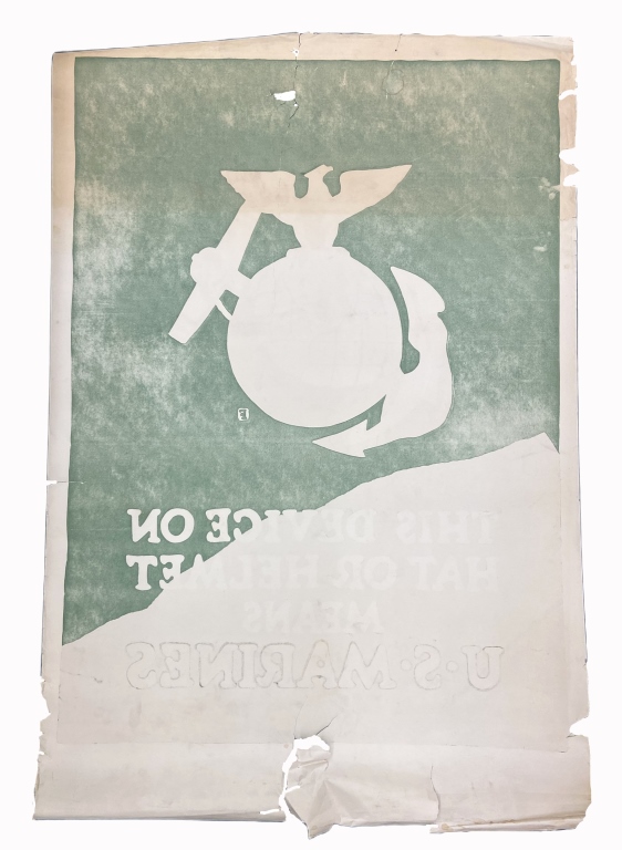 Charles Buckles Falls - WWI USMC Poster
