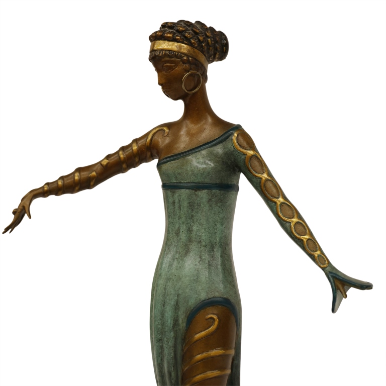 Erte - Art Deco Bronze 'La Merveilleuse'