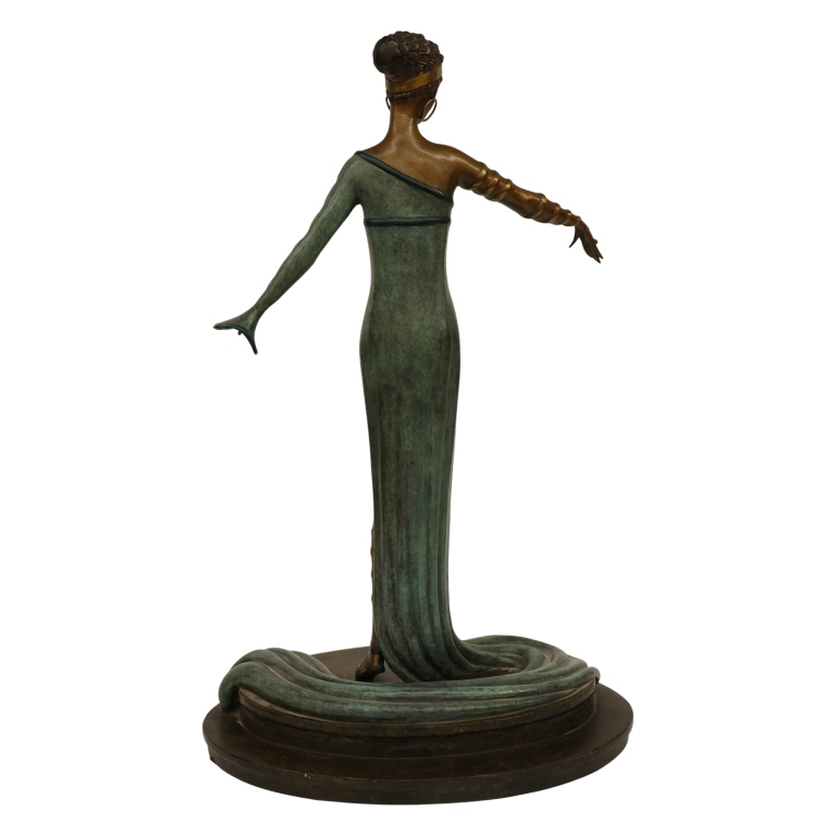 Erte - Art Deco Bronze 'La Merveilleuse'