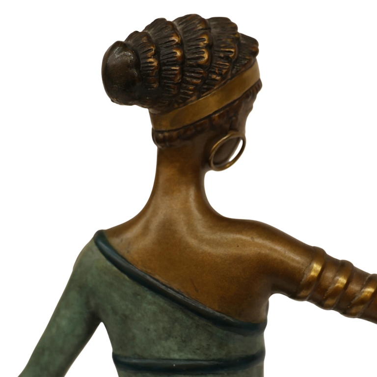 Erte - Art Deco Bronze 'La Merveilleuse'