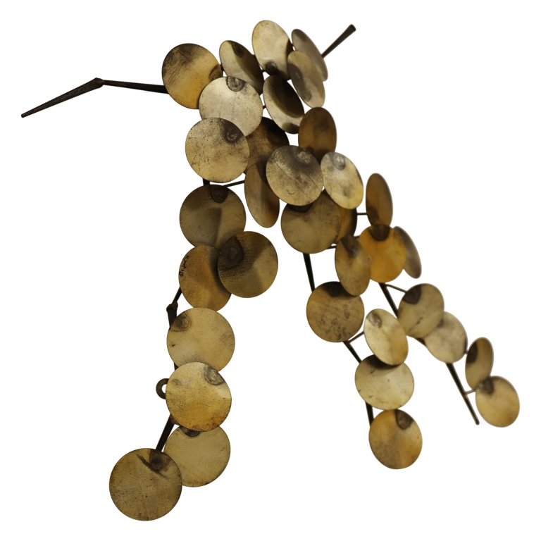 Curtis Jere - Brass Raindrops Sculpture