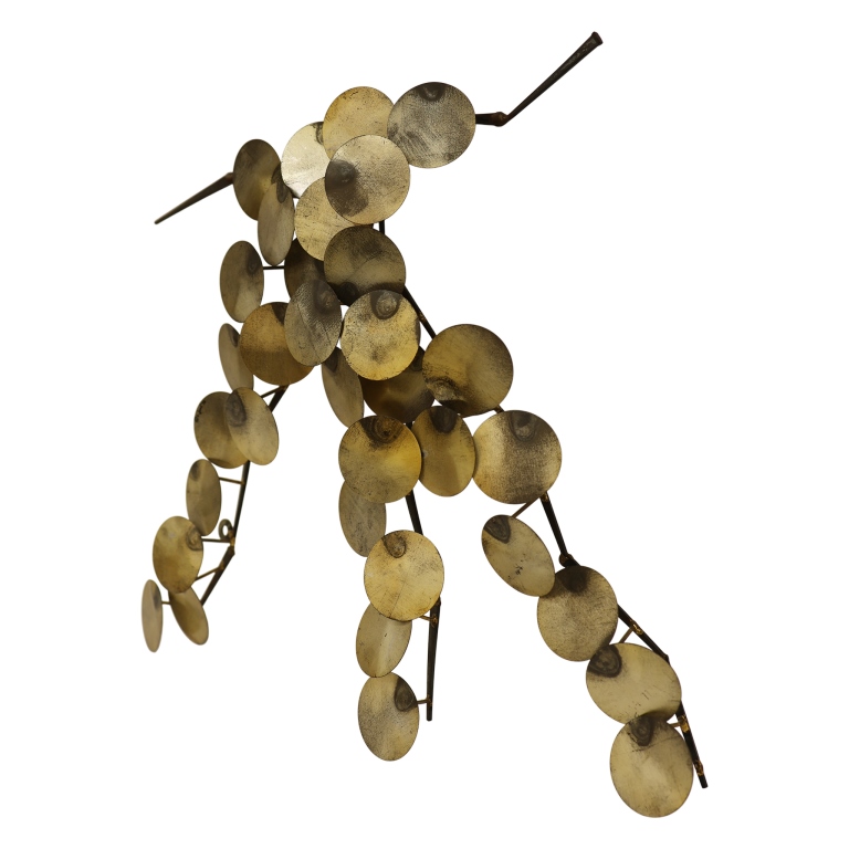 Curtis Jere - Brass Raindrops Sculpture