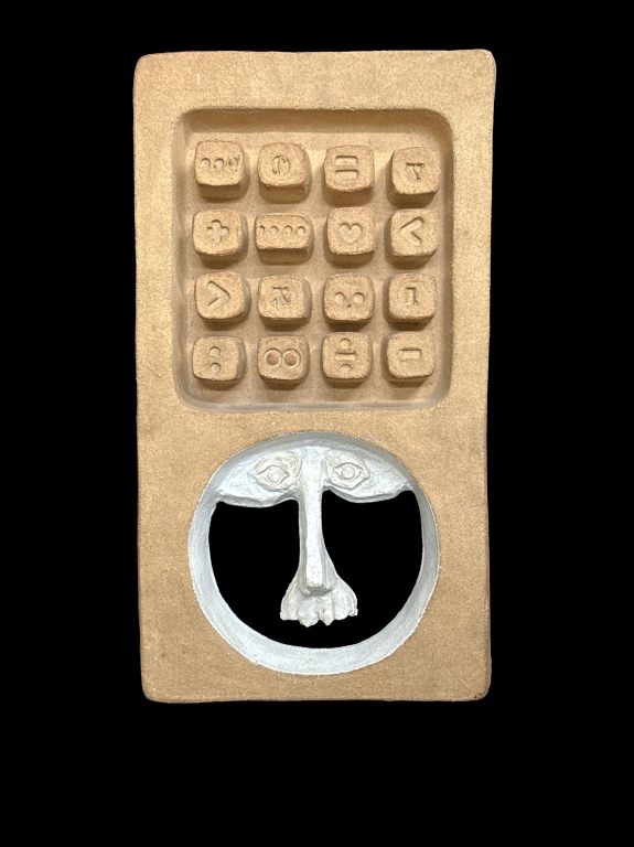 David Gil - 'Albert the Computer Man' Sculpture