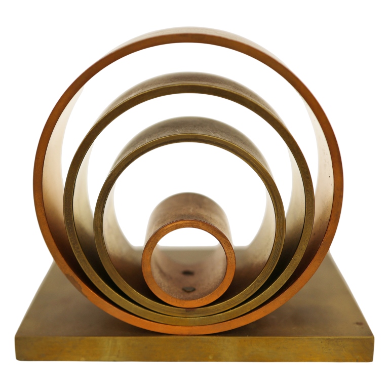 Modern Art Deco Machine Age Bookends