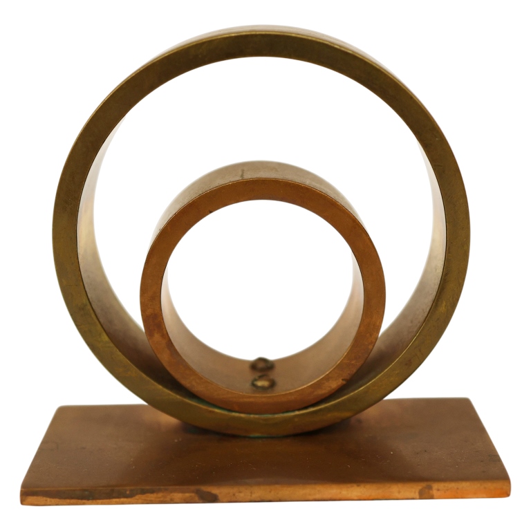 Modern Art Deco Machine Age Bookends