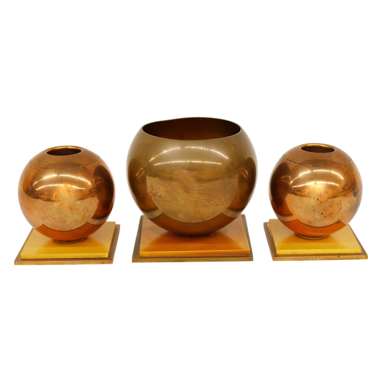 Art Deco Candle Holders - Russel Wright for Chase