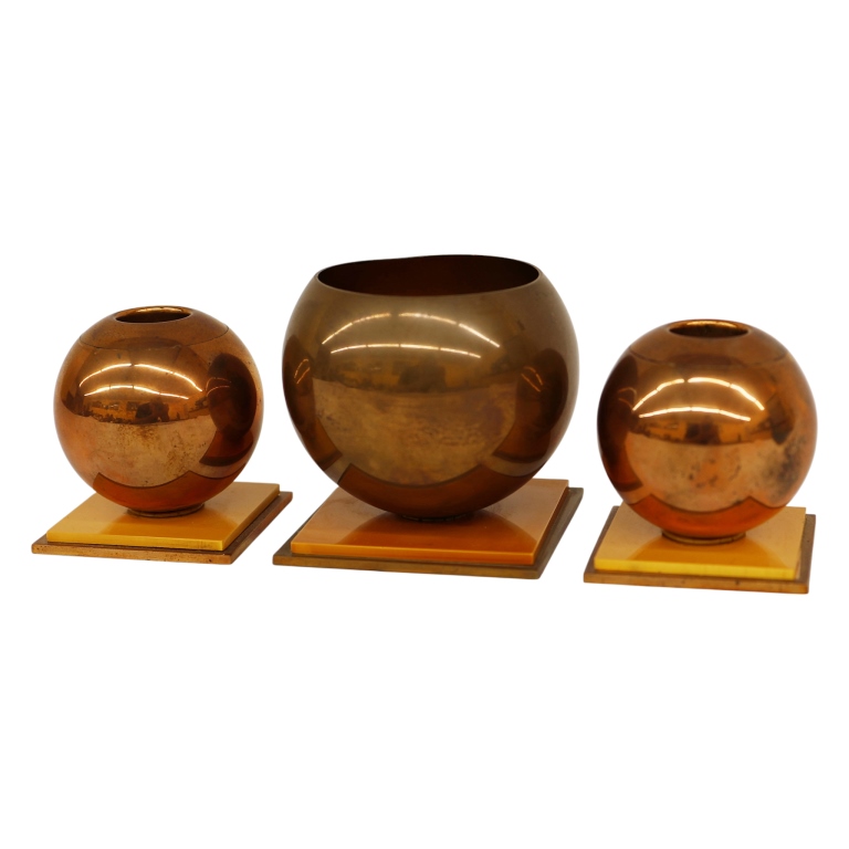 Art Deco Candle Holders - Russel Wright for Chase