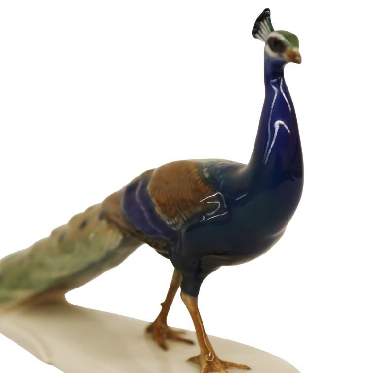 Rosenthal Porcelain Peacock Figurine